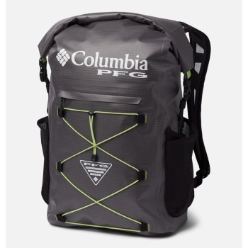 Columbia PFG Force XII 35L Rolltop, Mochilas Grises Verdes Claro Para Hombre | 376124-IUO